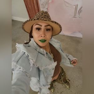 Ruffled Denim Jacket